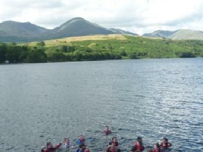 swimming off wild cat island